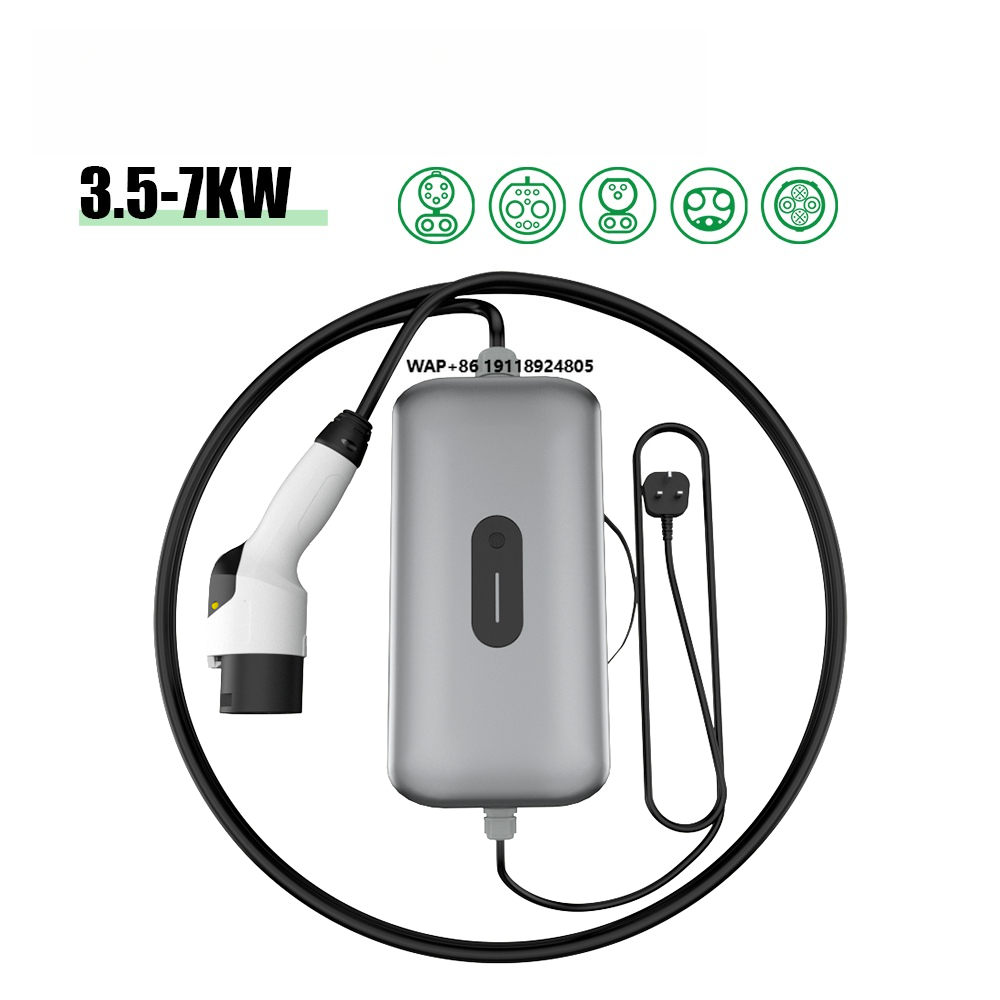 Ev Charging Cable - Electway New 3.5kW 7kW DC Portable