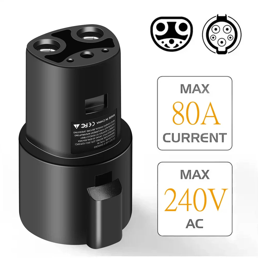 Ev Charger Adapter - For Model 3 /S/Y/X Electric Vehicle