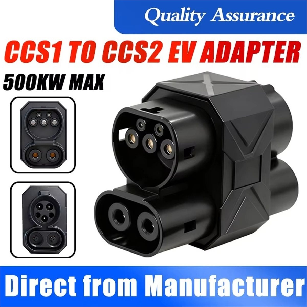 A67F CCS1 to CCS2 Fast Chargin - Ccs2 To Ccs1 Fast Charge Adapter 250Kw 评论和价格