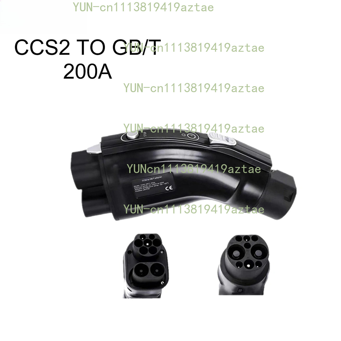 200A CCS1 CCS2 to GB/T DC Fast - Gb/T To Ccs2 200A Fast Charging Adapter 评论和价格