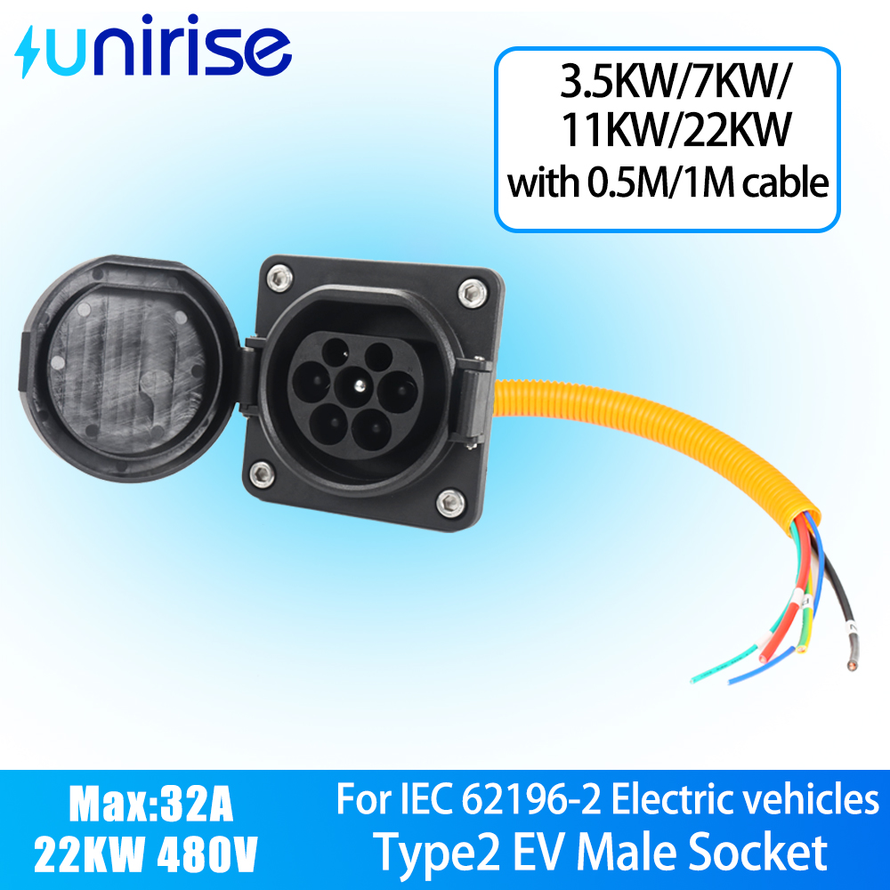 Unirise Type2 EV Car Socket wi - Ev Charging Cable 评论和价格
