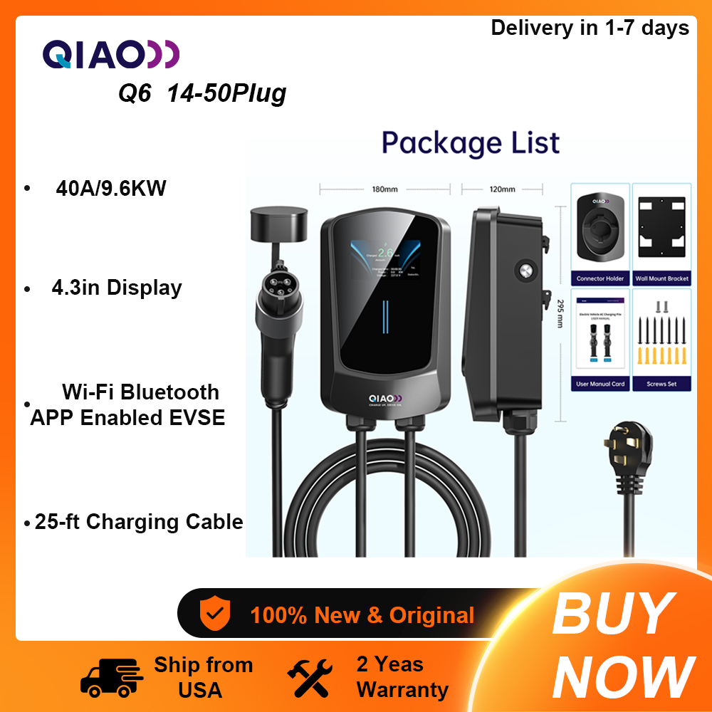 QIAO Level 2 Electric Vehicle  - Ev Charging Cable 评论和价格