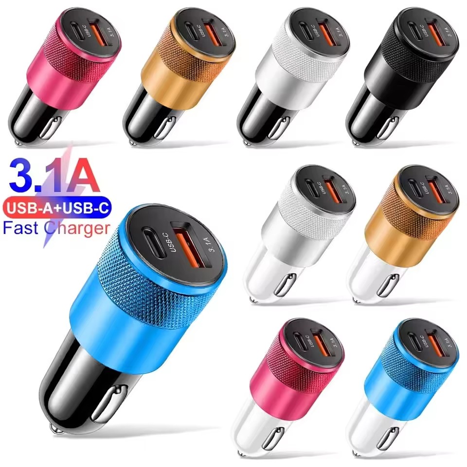 66W USB Car Charger Type C Fas - Fast Ev Charger 评论和价格
