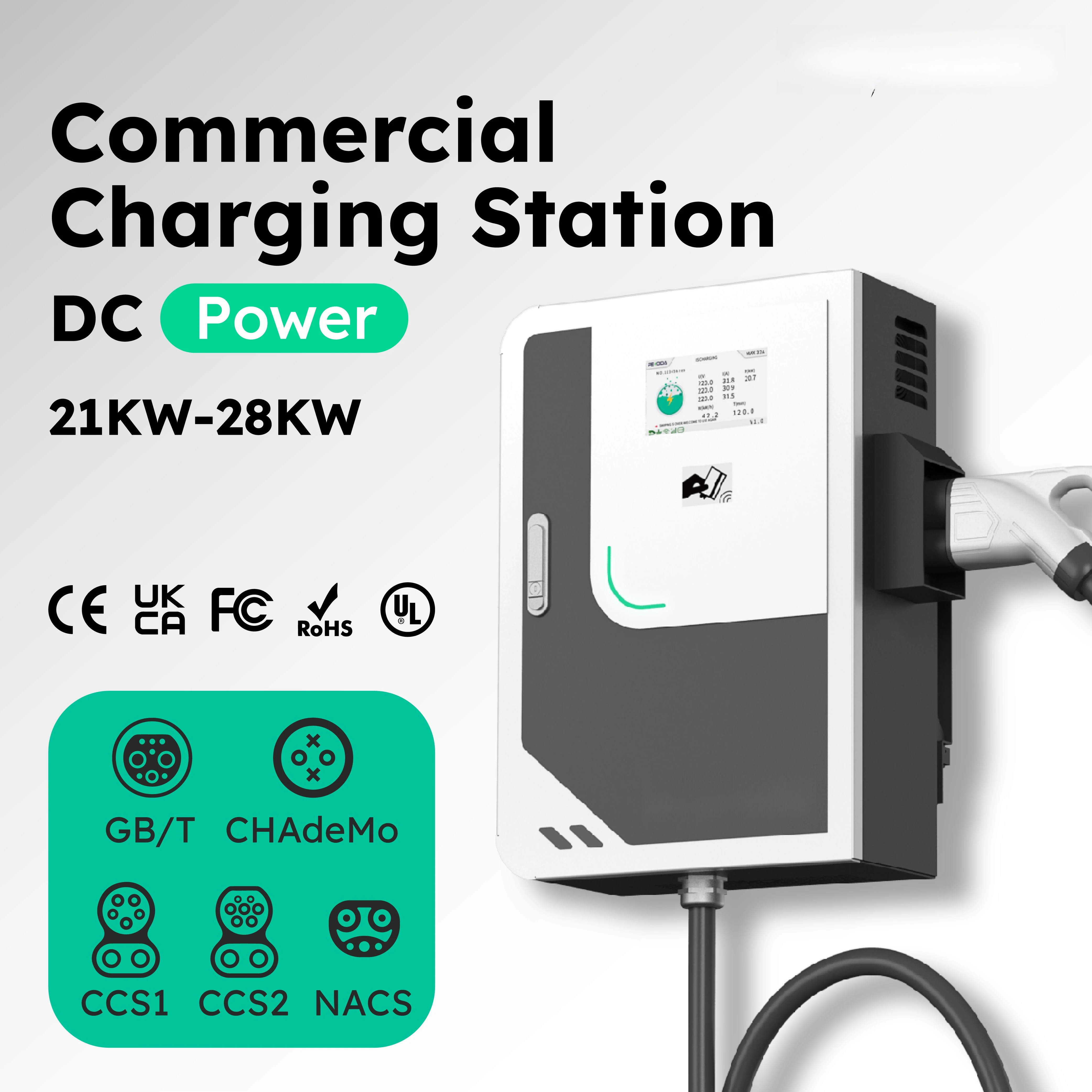 Penoda DC Wallbox Car Charger  - Dc Fast Charger 30Kw Wallbox Commercial 评论和价格